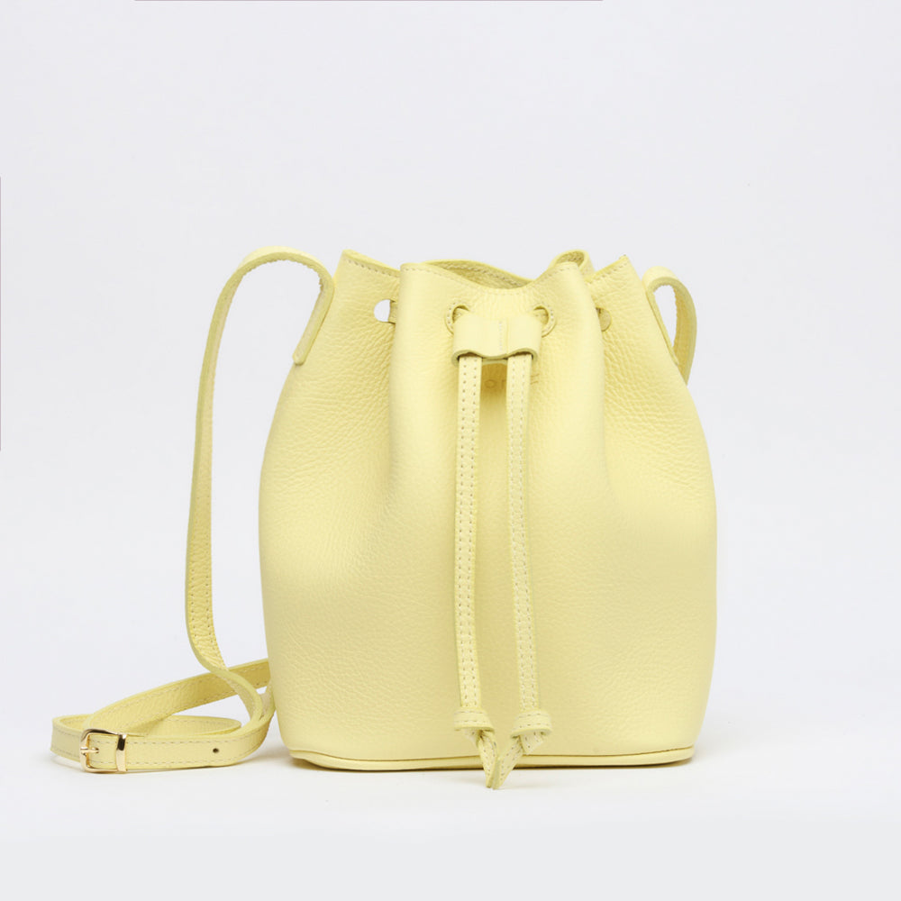 Madison Bucket Bag Yellow