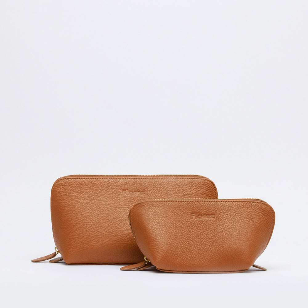 Leather Pouch Set Ivory – Florez Official Store