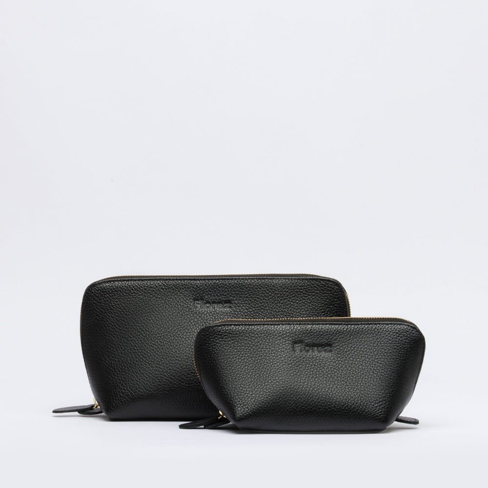 Leather Pouch Set Ivory – Florez Official Store